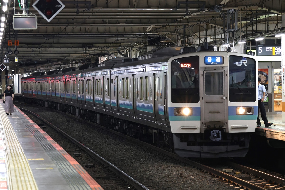JR東日本 松本車両センター 211系 ナノN603編成