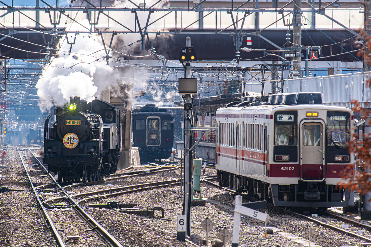 東武鉄道 下今市機関区 C11 123