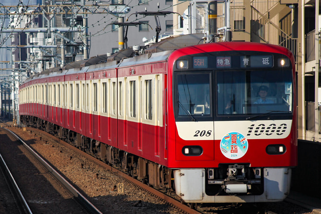 金沢検車区1000形1201Fを立会川駅で撮影した写真