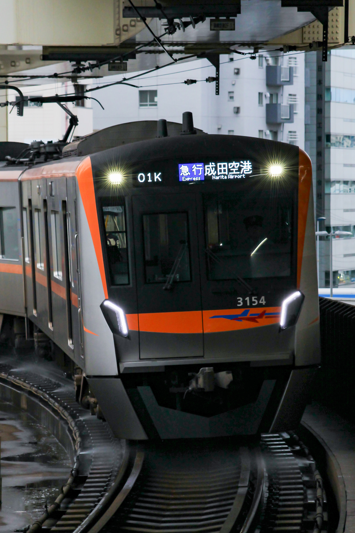 京成電鉄 宗吾車両基地 3100形 3154F