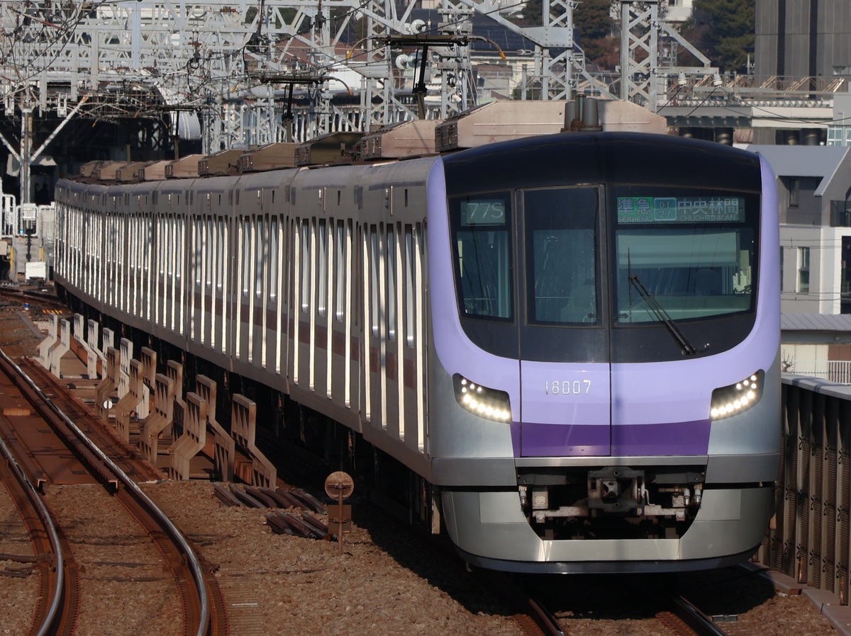 東京メトロ 鷺沼検車区 18000系 18107F