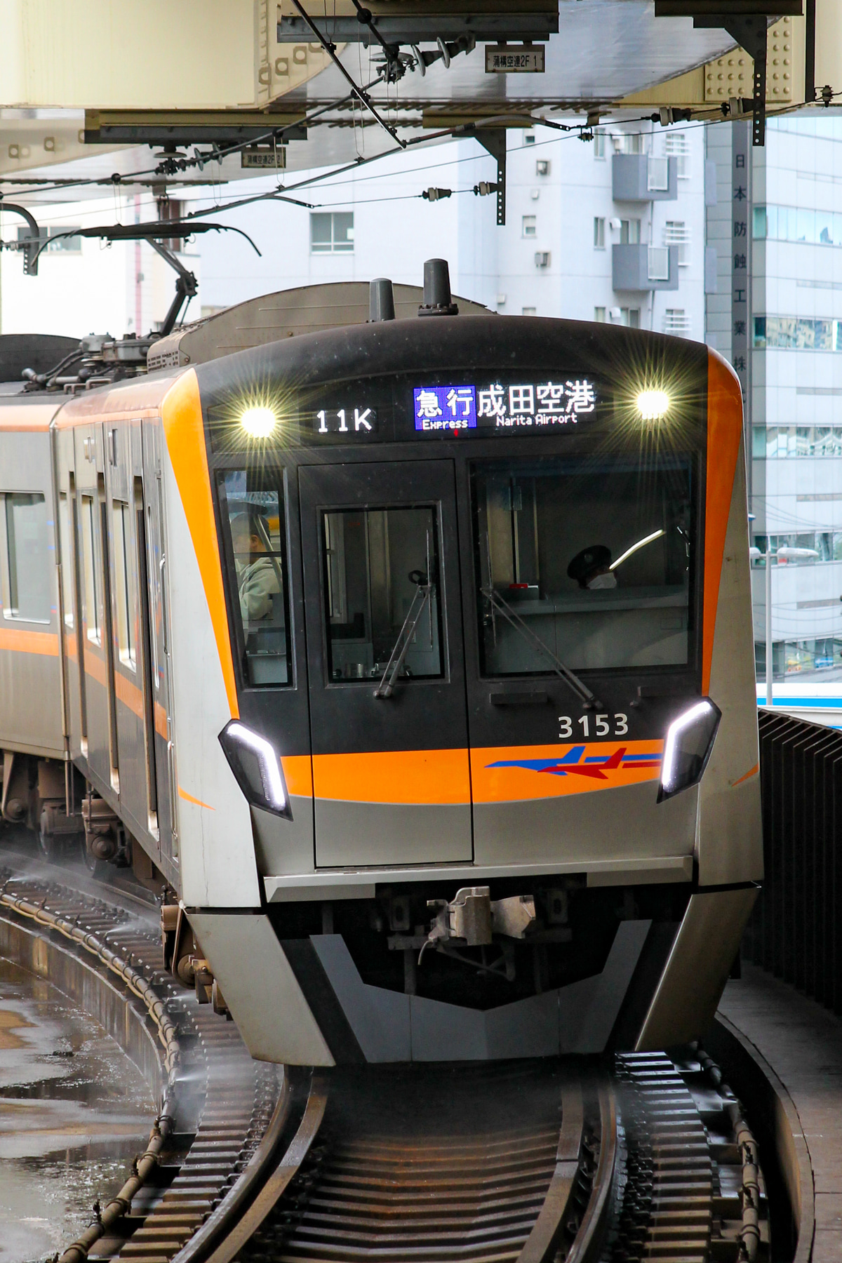 京成電鉄 宗吾車両基地 3100形 3153F
