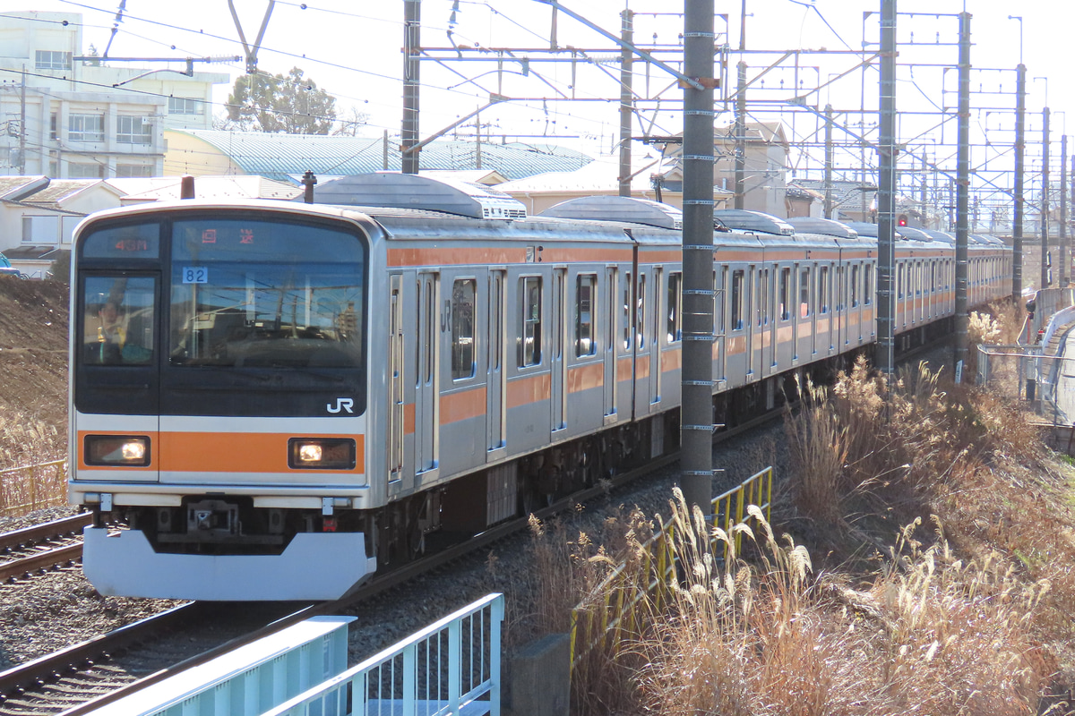 JR東日本  209系 トタ82編成