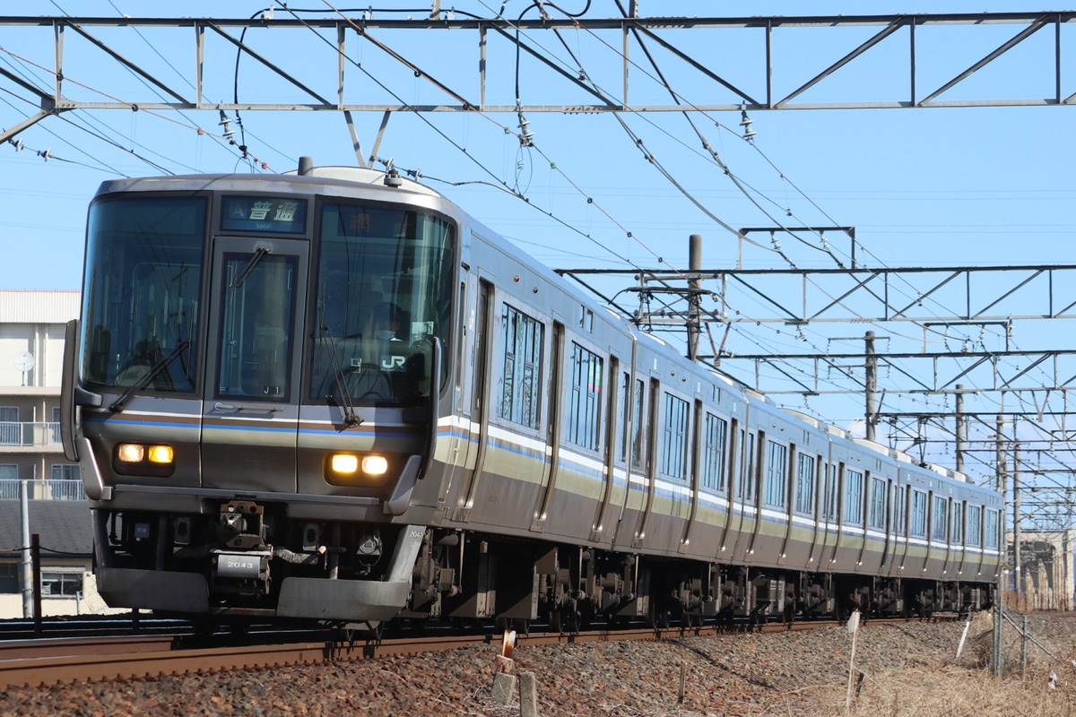 JR西日本 網干総合車両所本所 223系 ホシJ1編成