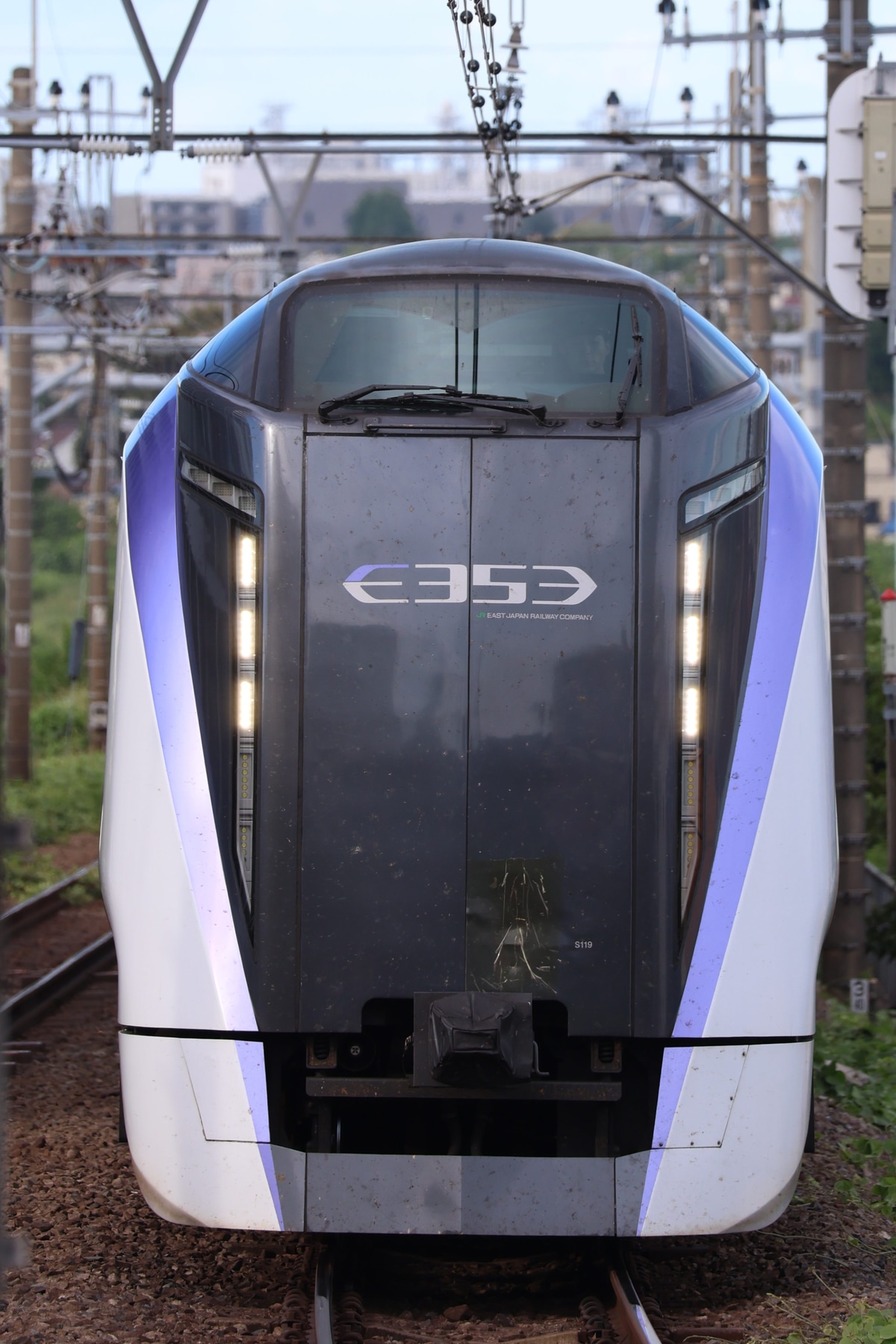 JR東日本 松本車両センター E353系 モトS119編成