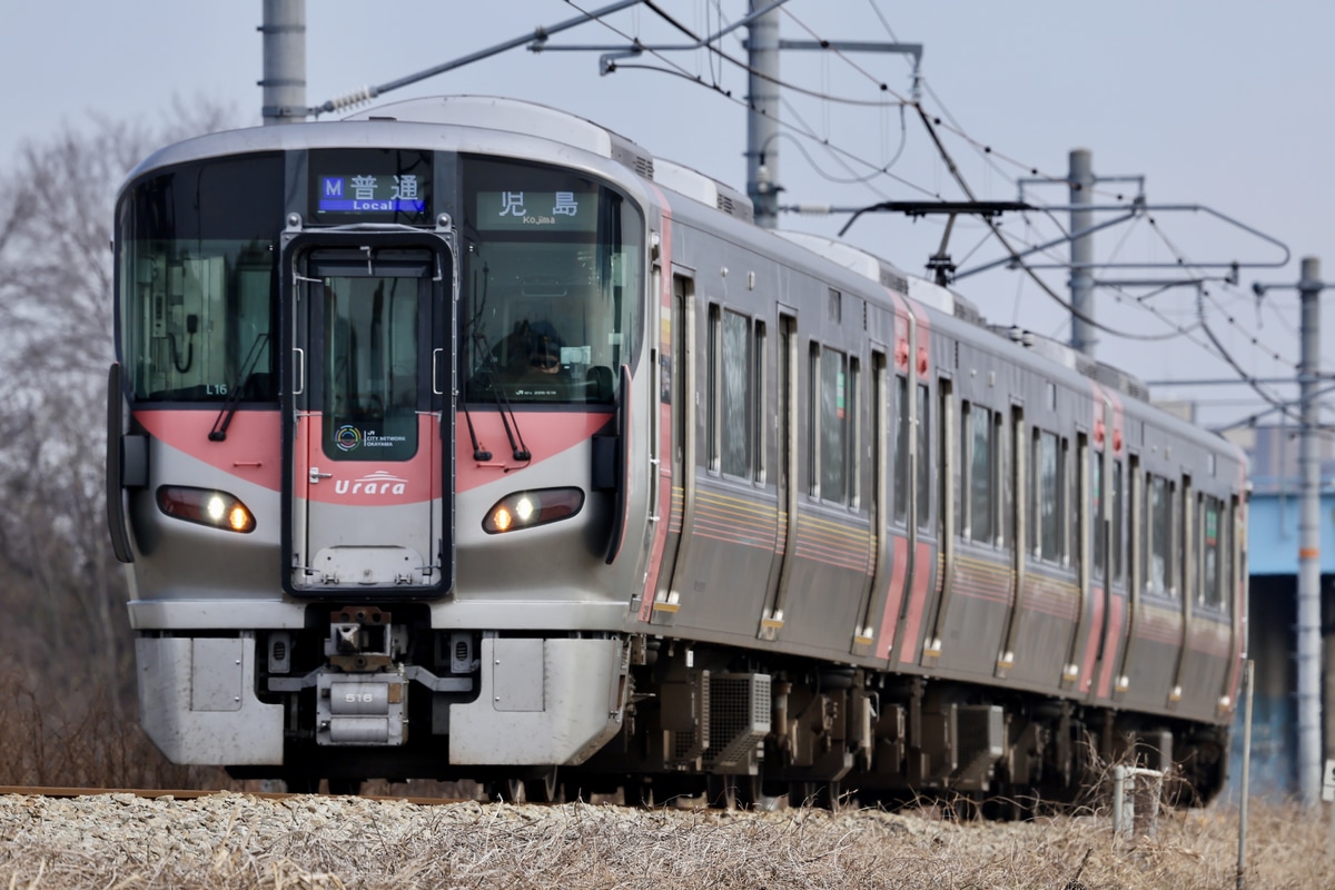 JR西日本 下関総合車両所岡山電車支所 227系 L16編成