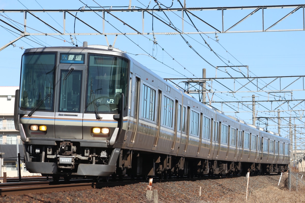 JR西日本 網干総合車両所本所 223系 ホシJ10編成