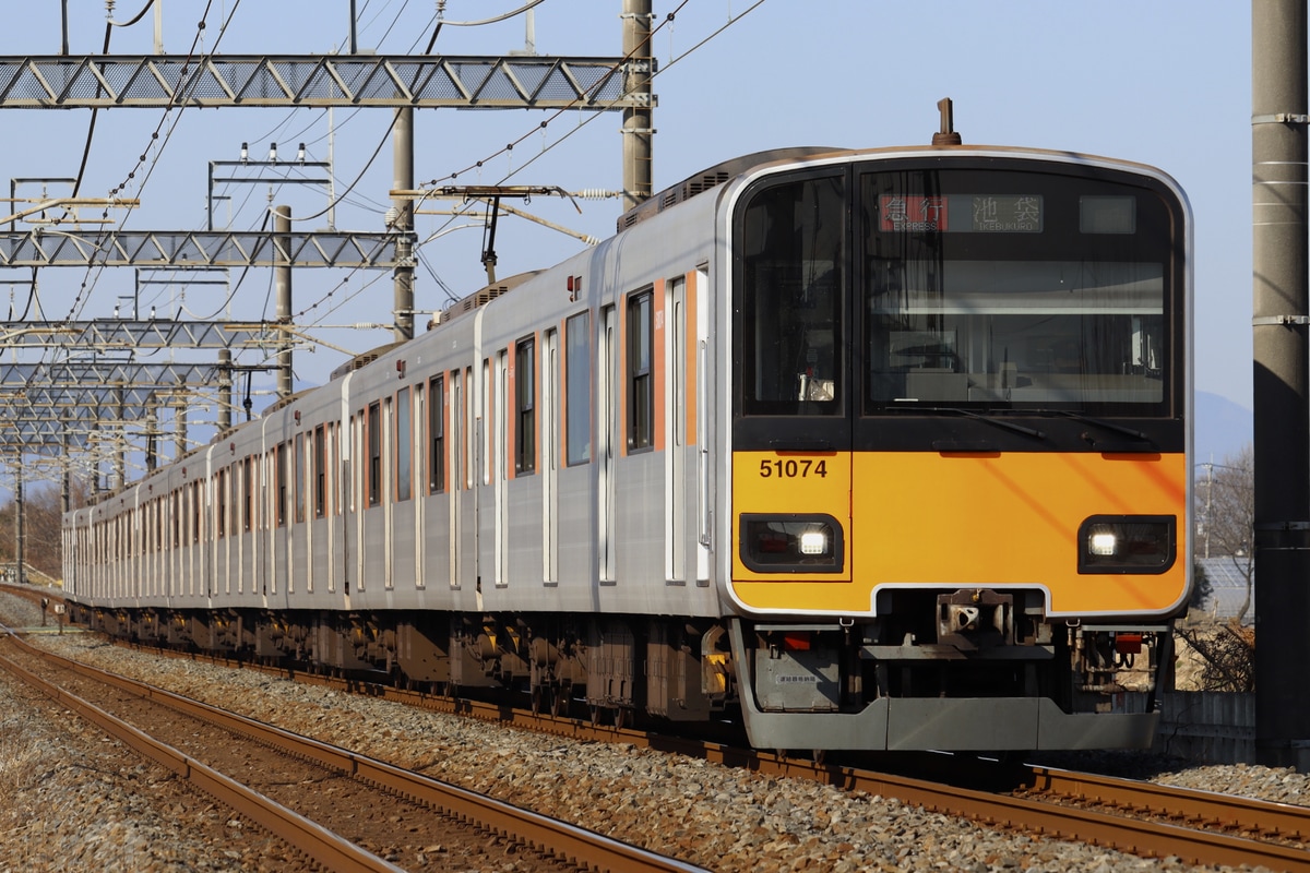 東武鉄道 森林公園検修区 50070系 51074F