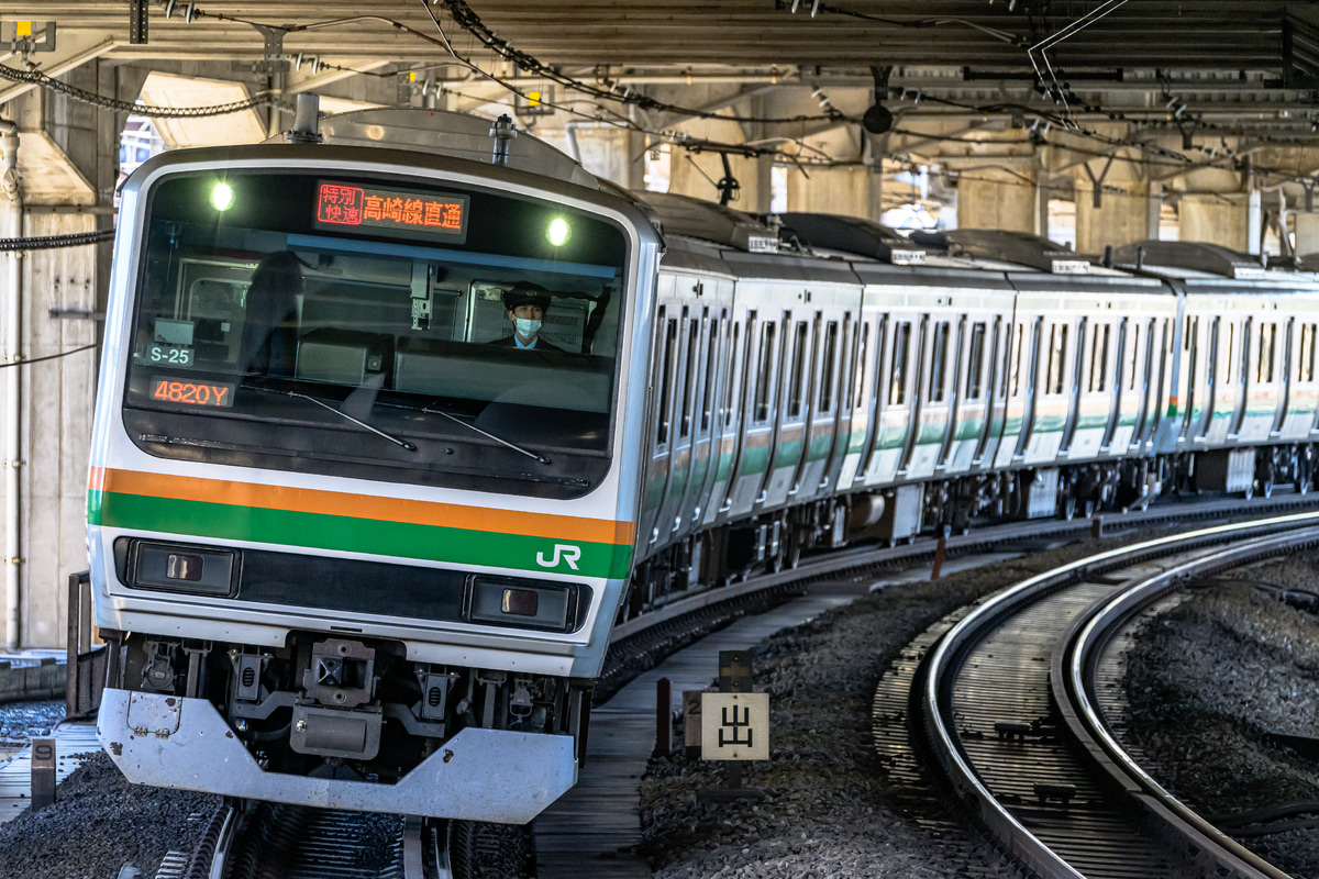 JR東日本 国府津車両センター E231系 コツS-25編成