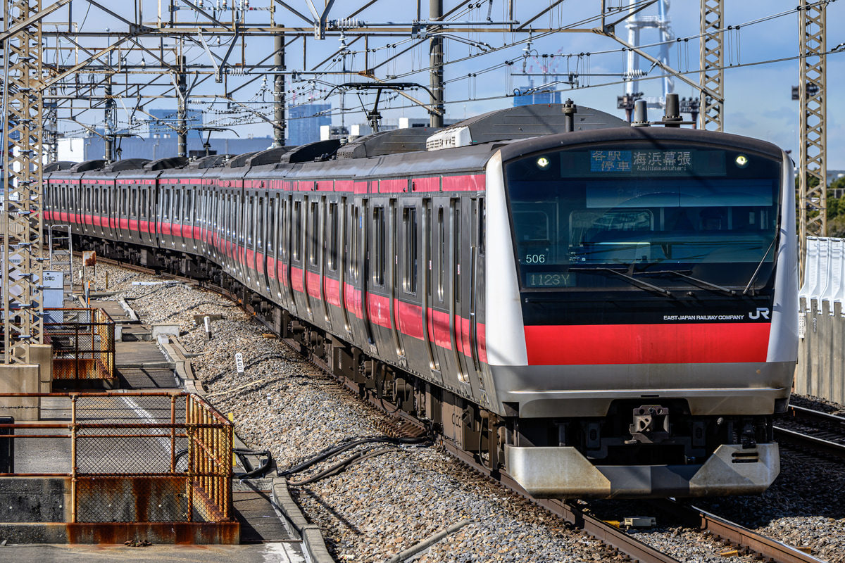 JR東日本 京葉車両センター E233系 ケヨ506編成