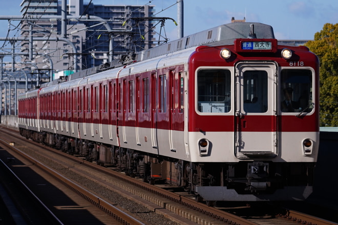 東花園検車区8600系X68編成を若江岩田駅で撮影した写真