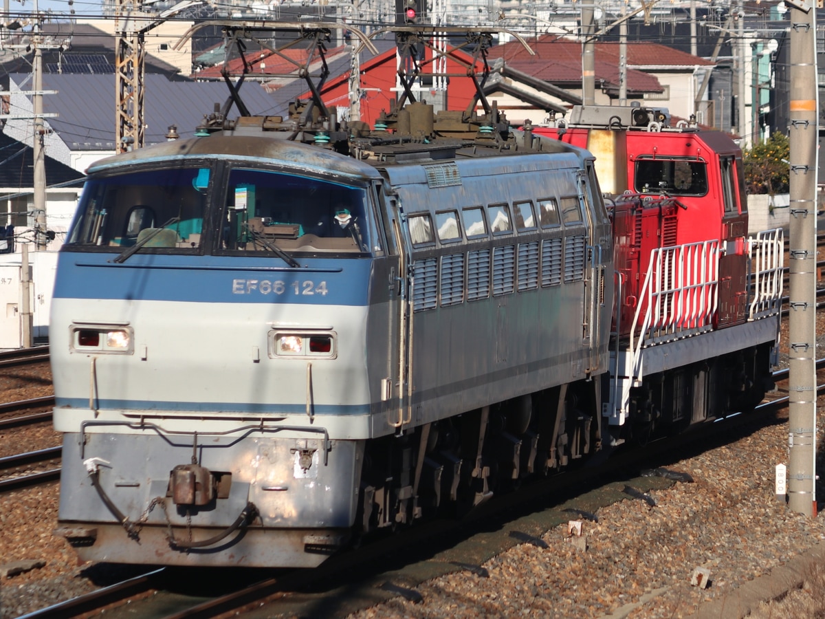 JR貨物 吹田機関区 EF66形 EF66-124