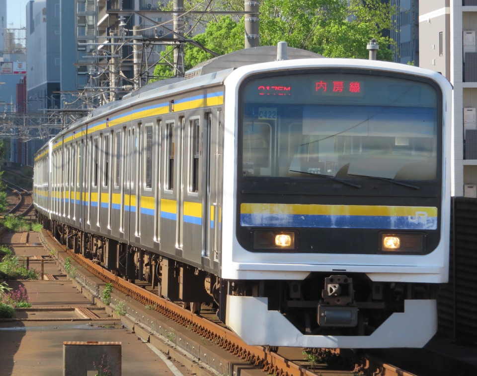JR東209系マリC422編成<br class="br-sp" />(C422編成)(マリC422)の写真