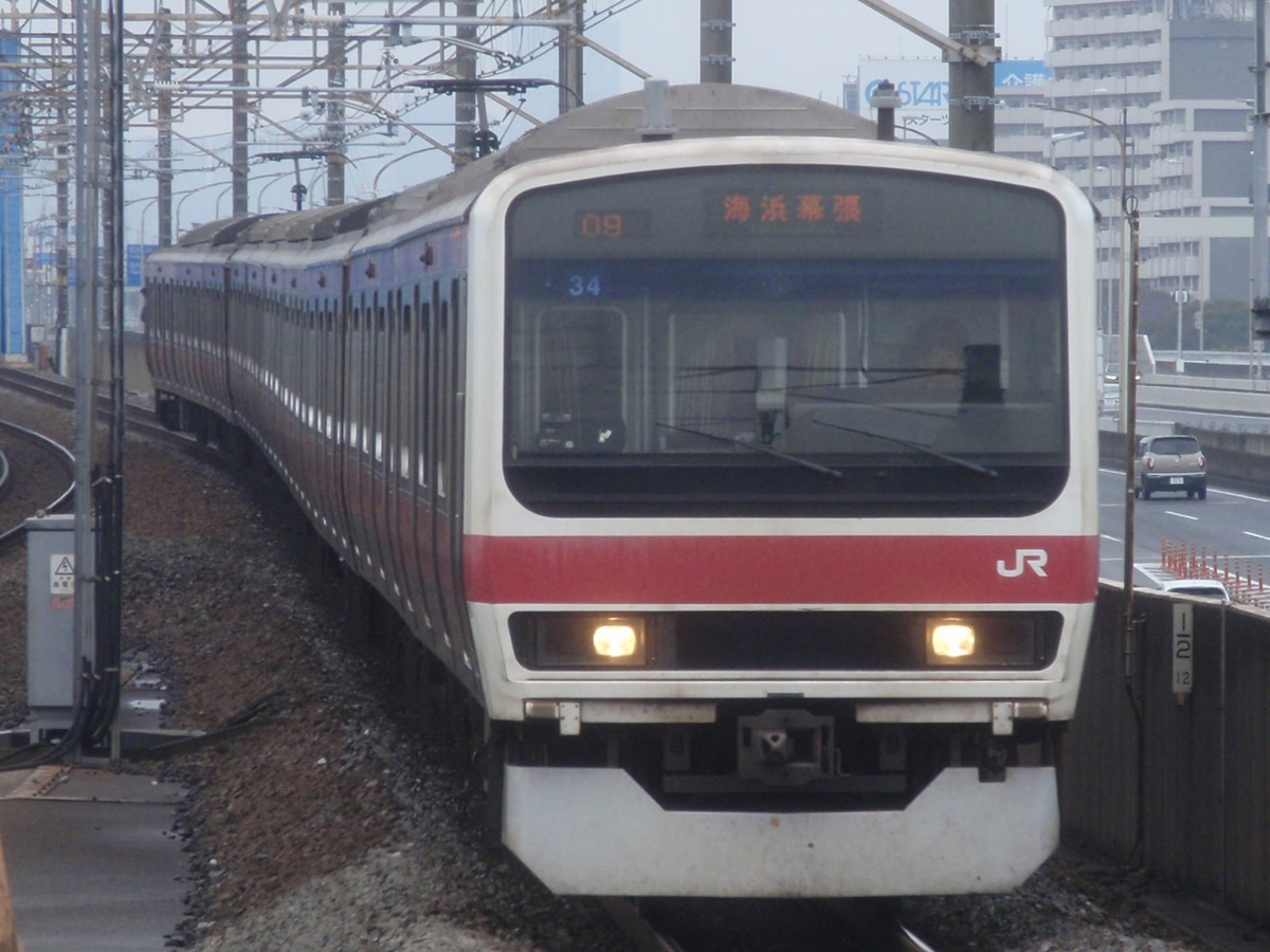 JR東日本 京葉車両センター 209系 ケヨ34編成