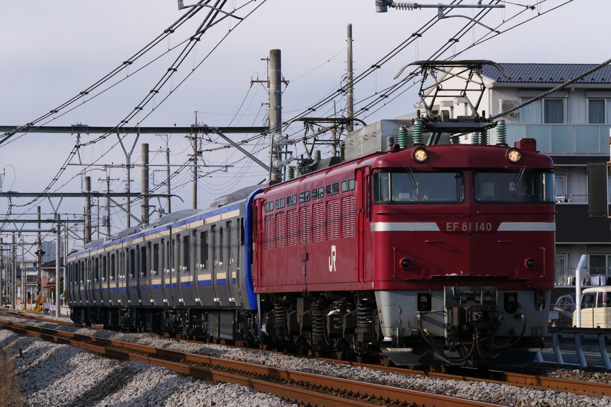 JR東日本  EF81 140