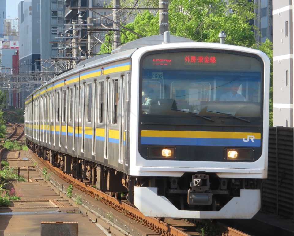 JR東209系マリC602編成(C602編成)(マリC602)の編成データ、編成