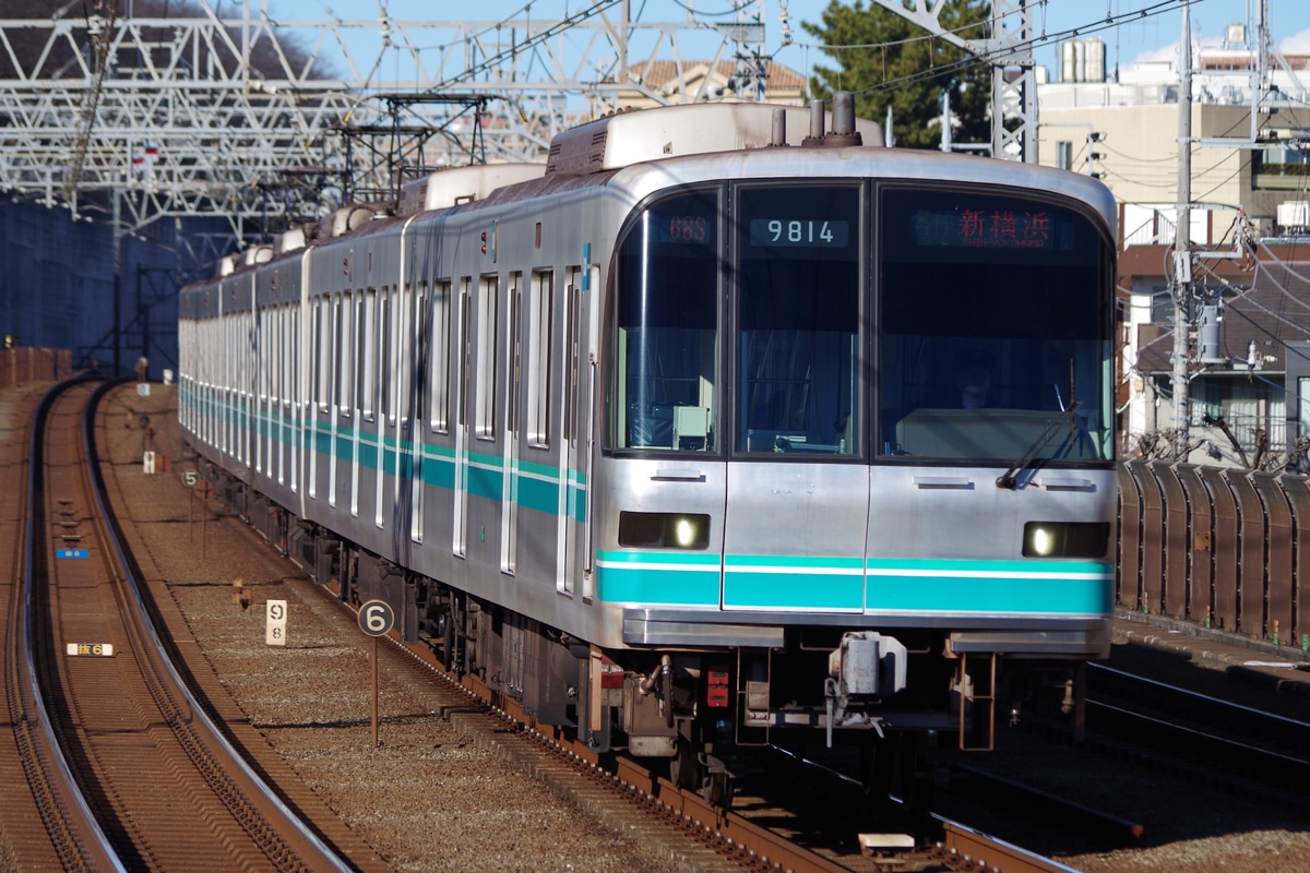 東京メトロ 王子検車区 9000系 9114編成