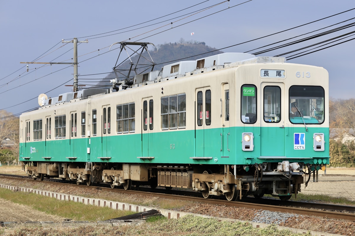 高松琴平電気鉄道 仏生山工場 600形 613