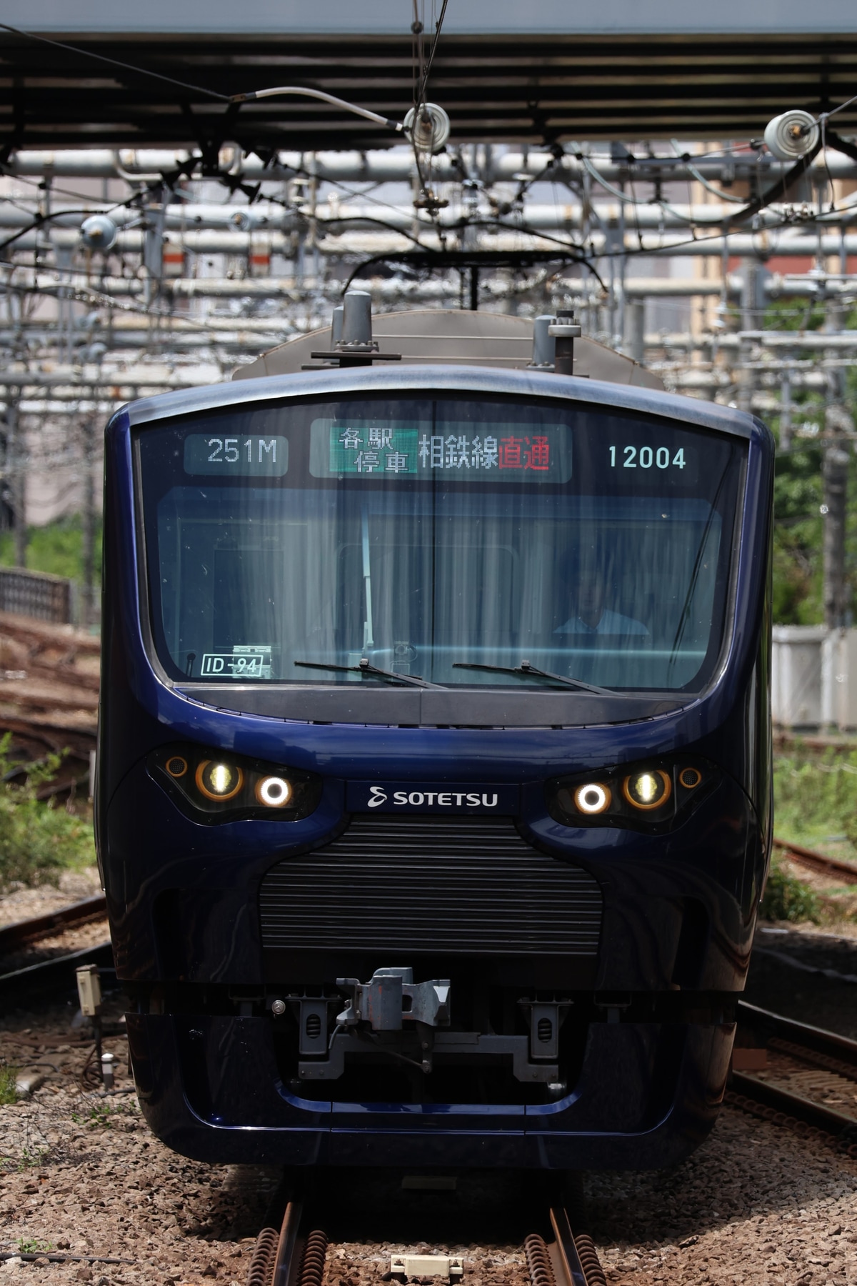 相模鉄道 かしわ台車両センター 12000系 12104F
