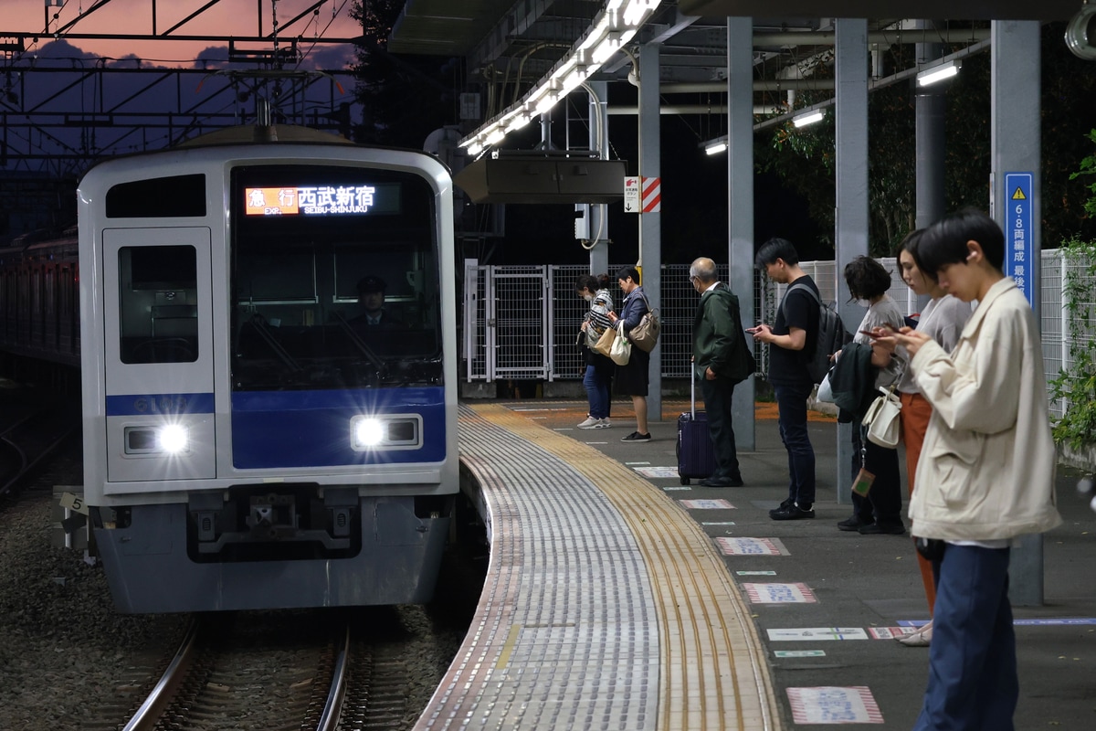 西武鉄道 新宿線車両所南入曽車両基地（旧・南入曽車両管理所 6000系 6103F