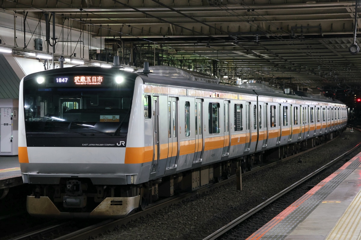 JR東日本 豊田車両センター本区 E233系 トタ青663