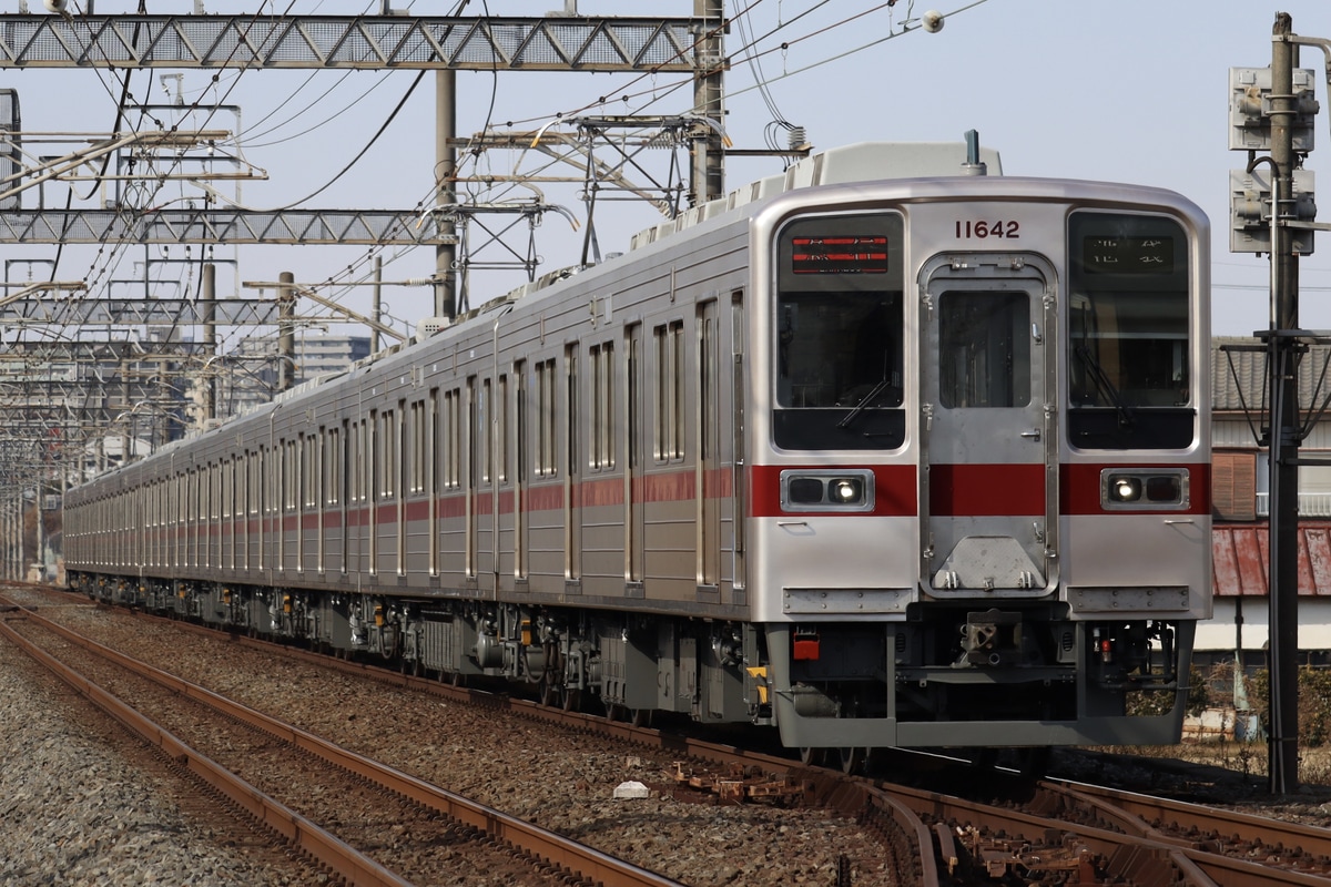 東武鉄道 森林公園検修区 10030系 11642F