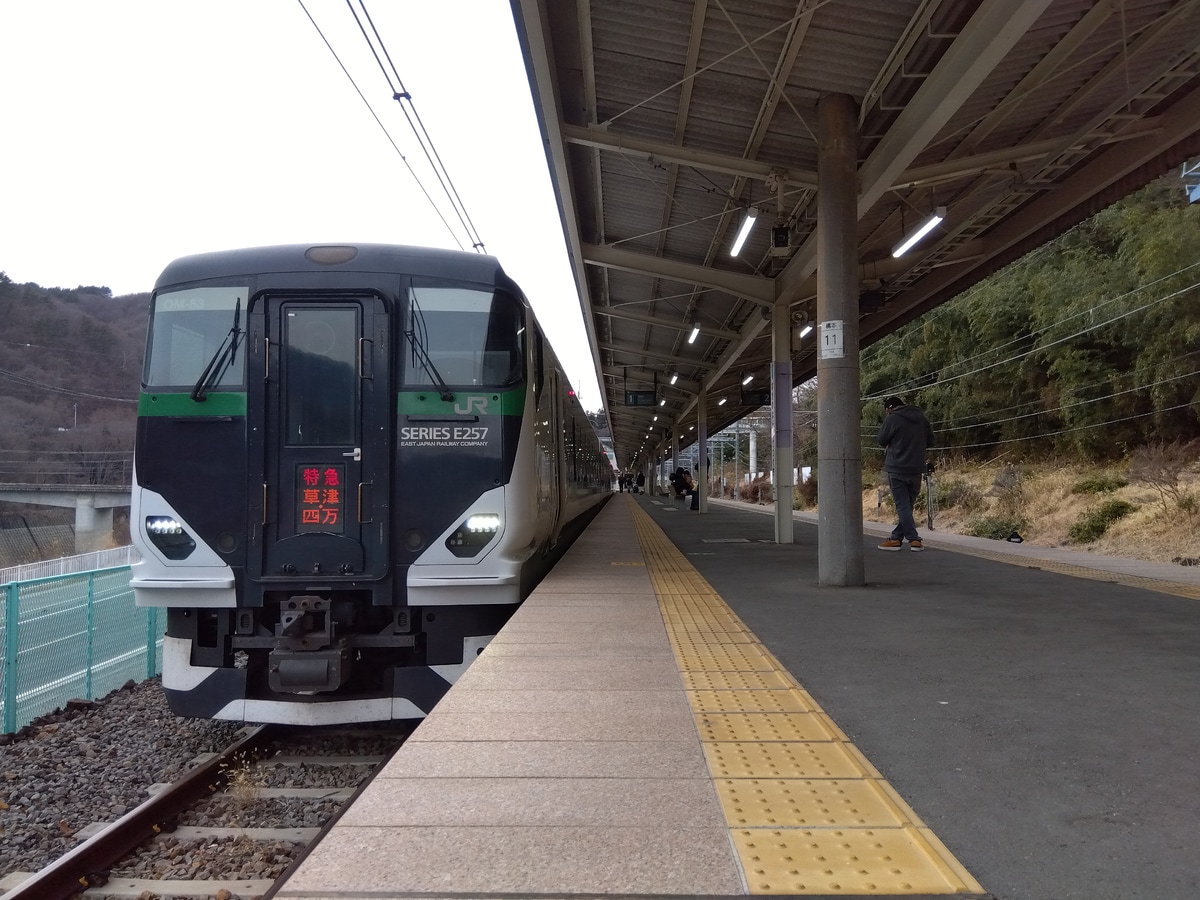 JR東日本 大宮総合車両センター東大宮センター E257系 om-53編成