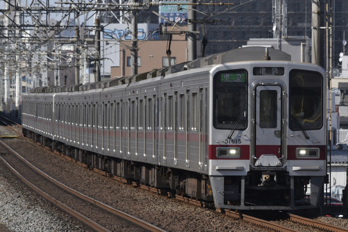 東武鉄道 森林公園検修区 30000系 31615F