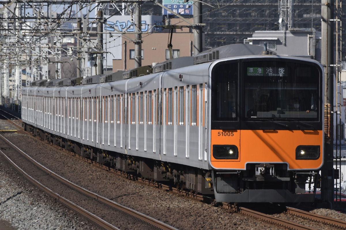 東武鉄道 森林公園検修区 50000系 51005F