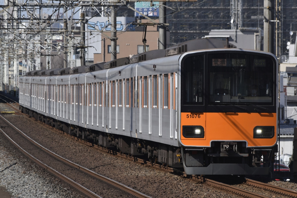 東武鉄道 森林公園検修区 50000系 51076F