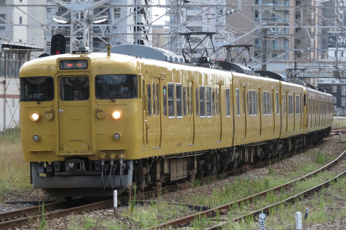 JR西日本 下関総合車両所岡山電車支所 115系 D-06編成