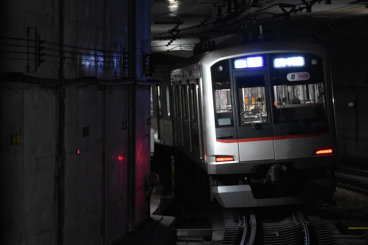 東急電鉄 元住吉検車区 5050系 5151F