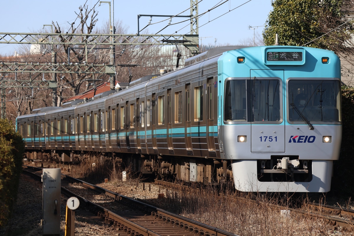 京王電鉄 富士見ヶ丘検車区 1000系 1751F