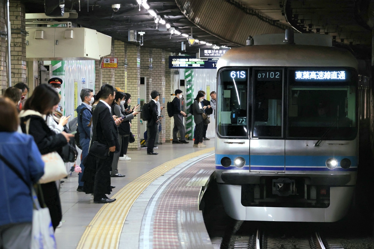 東京メトロ  07系 07-102F