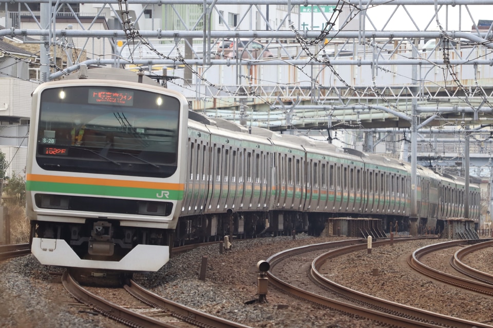 JR東E231系コツS-28編成<br class="br-sp" />(コツS28編成)(コツS-28)(コツS28)の写真