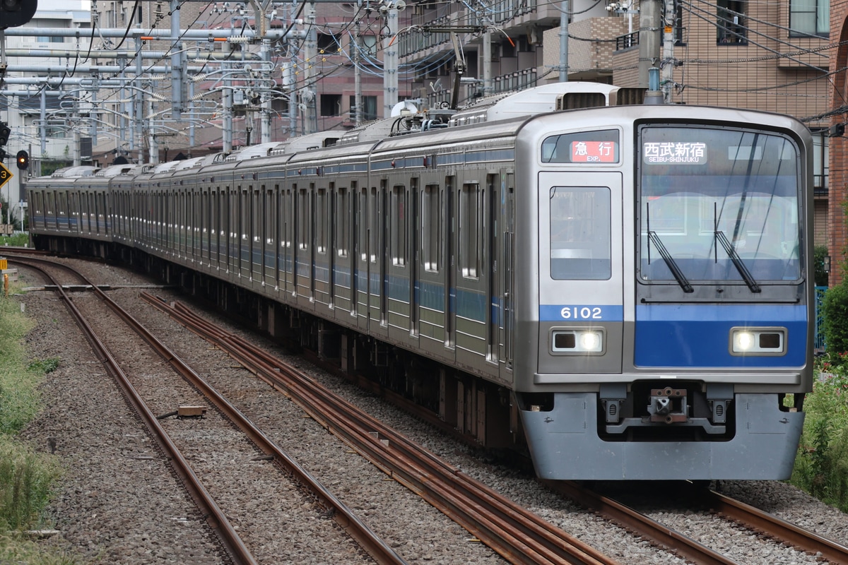 西武鉄道  6000系 6102F