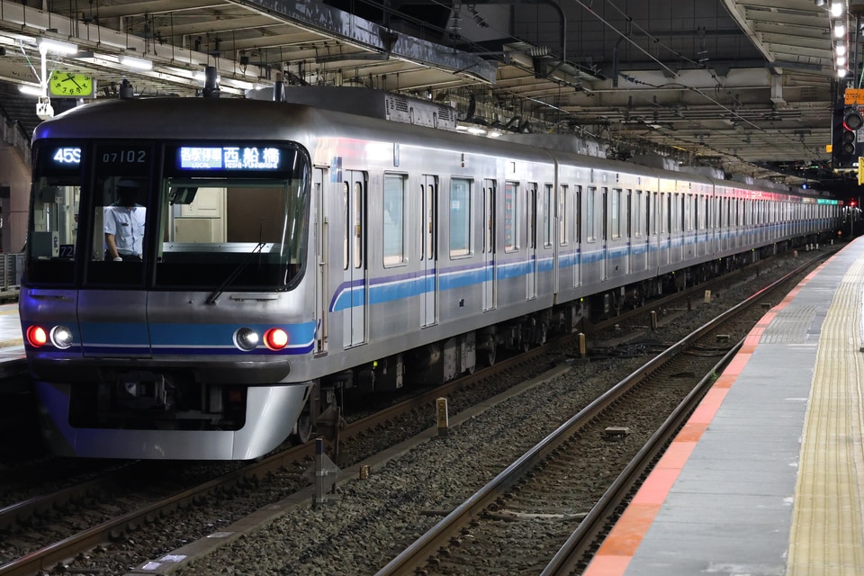 メトロ07系07-102F<br class="br-sp" />(07-102編成)の写真