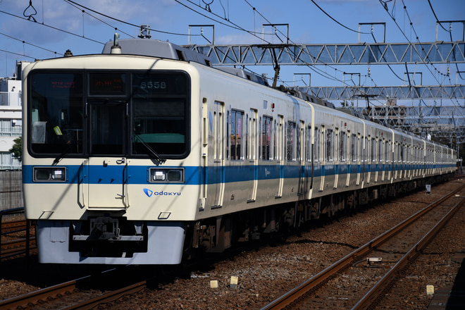 海老名検車区8000形8258×6を和泉多摩川駅で撮影した写真