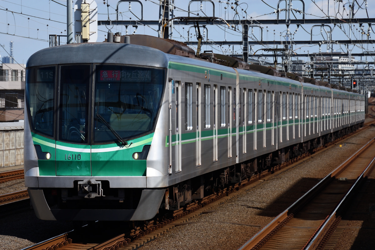 東京メトロ 綾瀬検車区 16000系 16110F