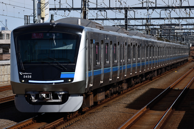 喜多見検車区5000形5056×10を千歳船橋駅で撮影した写真