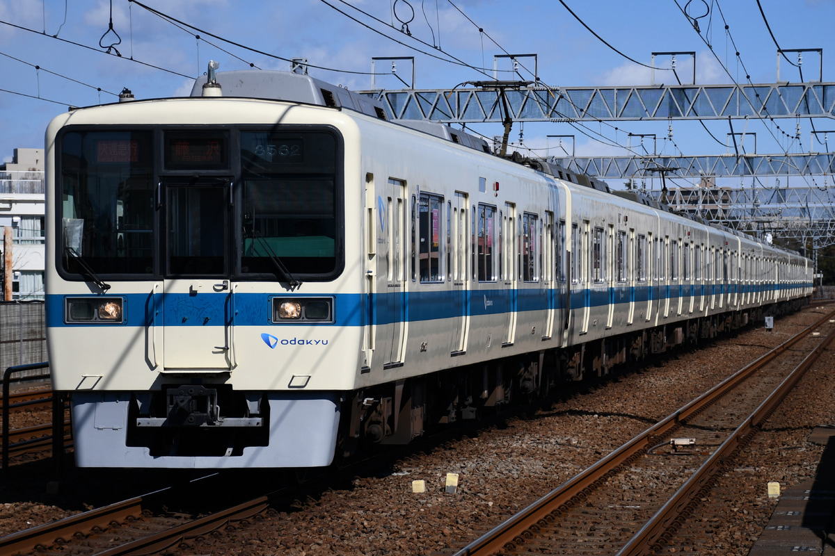 小田急電鉄 海老名検車区 8000形 8262×6