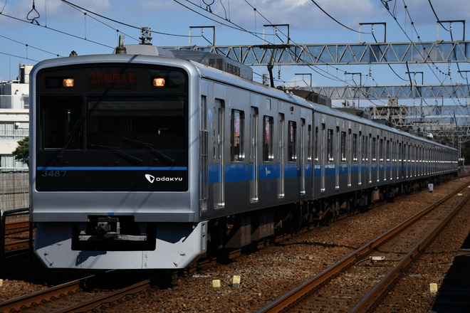 喜多見検車区3000形3087×10を和泉多摩川駅で撮影した写真