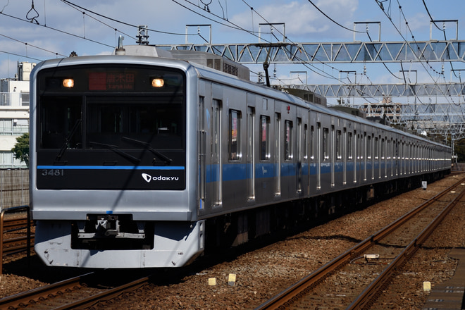 喜多見検車区3000形3081×10を和泉多摩川駅で撮影した写真