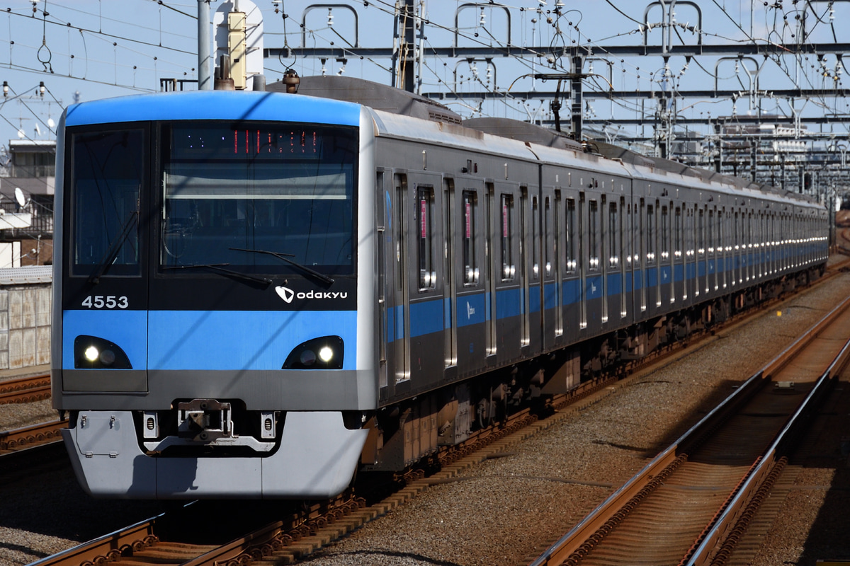 小田急電鉄 喜多見検車区 4000形 4053×10