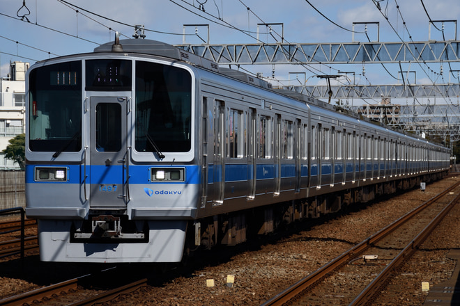 喜多見検車区1000形1097×10を和泉多摩川駅で撮影した写真