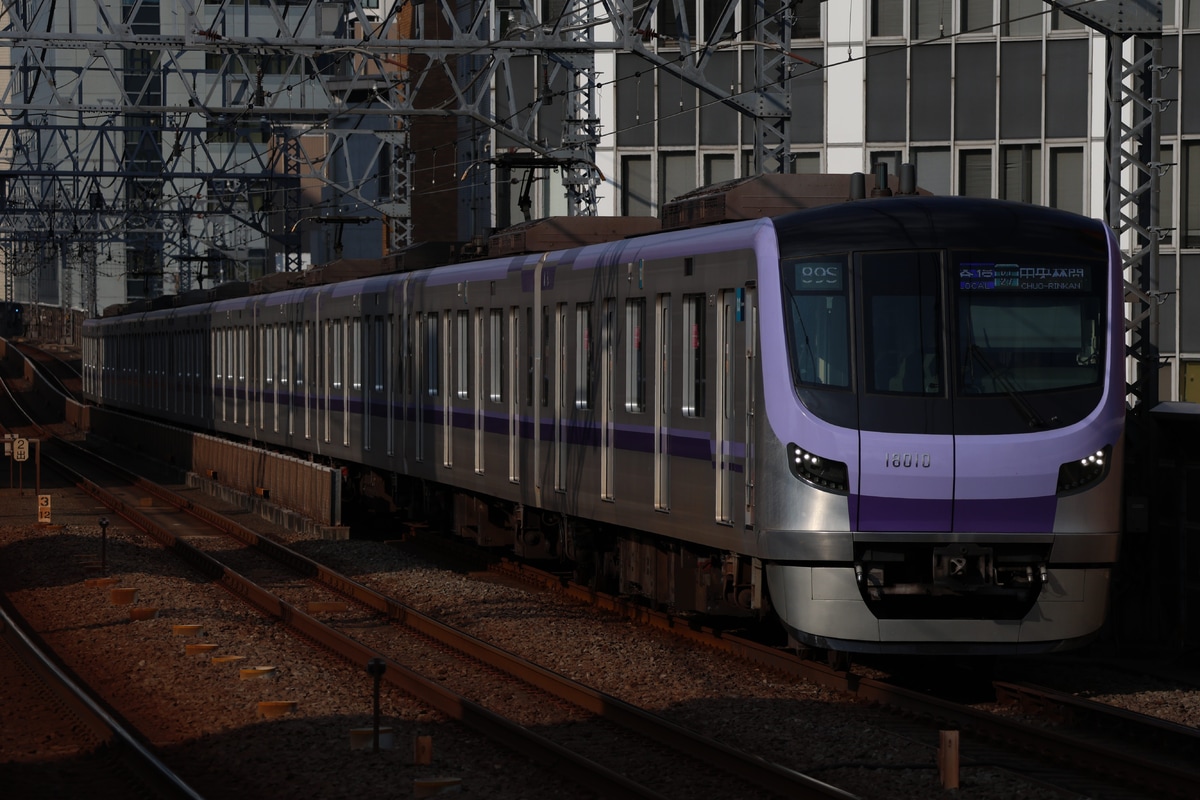 東京メトロ 鷺沼検車区 18000系 18110F