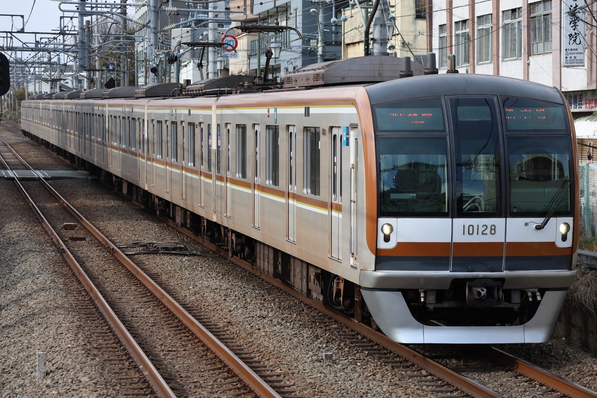東京メトロ 和光検車区 10000系 10128F