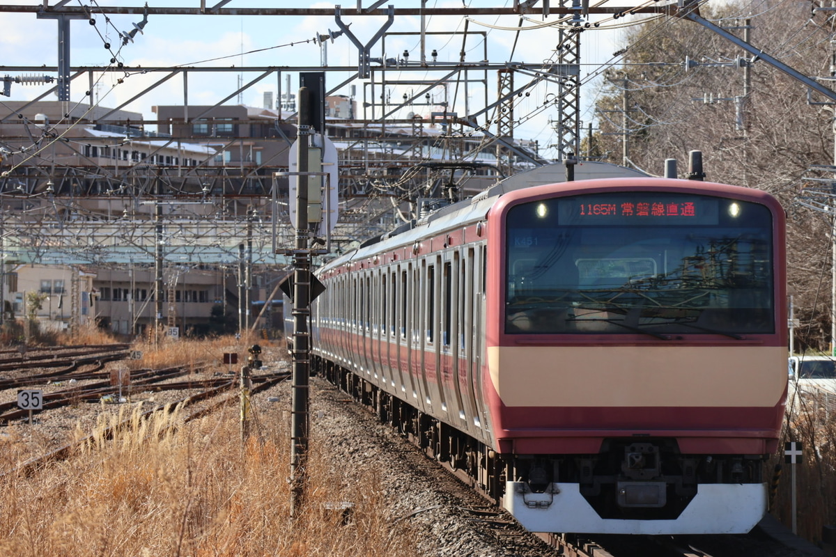 JR東日本 勝田車両センター E531系 K451編成