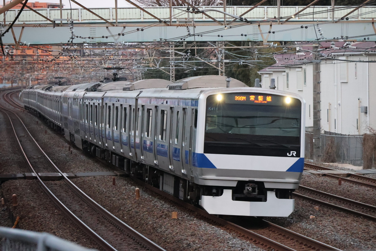 JR東日本 勝田車両センター E531系 K411編成