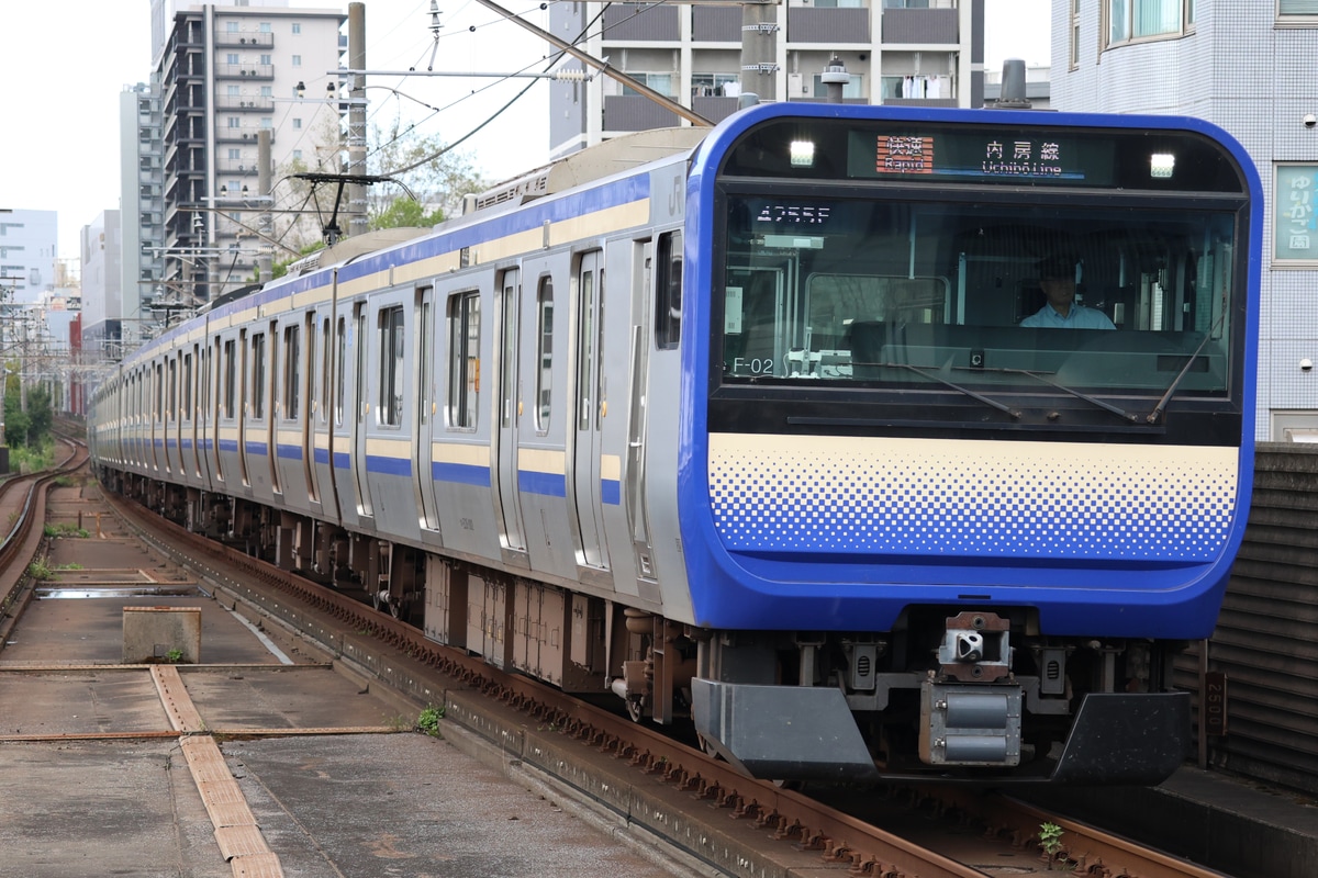 JR東日本 鎌倉車両センター本所 E235系 クラF-02編成